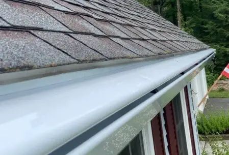 Gutter installation service by Rhino-Back Roofing